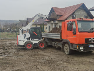 Bobcat, camioane, miniexcavator. apeduct, Demolarea, Gunoi. foto 6