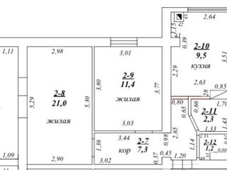 O cameră, 88 m², Lipcani, Bender/Tighina, Bender mun. foto 7