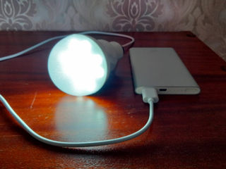 Светодиодная лампа с солнечной батареей мощность 5 вт foto 4