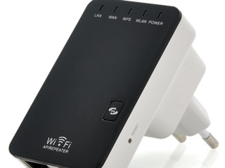 Repeater WiFi 300 мбит/с-2.4GHz Репитер усилитель беспроводного сигнала foto 4