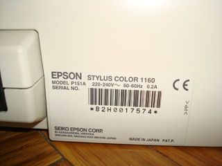 На запчасти - струйный цветной принтер Epson stylus color 1160, формат A3 foto 4