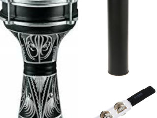 Metalofon, Marakas, Djembe, Darbyka professional (glina. barter toje. video real фото 4