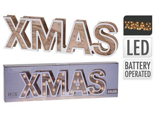 Litere Led "Xmas" 38X11Cm