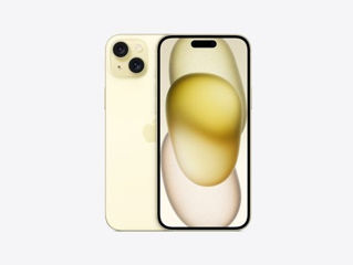 Apple iPhone 15 Plus 128Gb Yellow - всего 16999 леев!