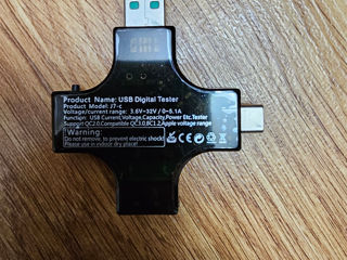 Tester USB A si USB-C foto 2