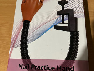 Nail practice hand (тренировочная рука) foto 1