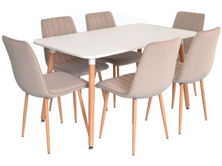 Новые обеденные столы и стулья  от 890 лей. foto 4