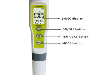 pH metru digital portabil analizatoare apa TDS EC TEMP ORP портативный pH метр ОВП foto 7