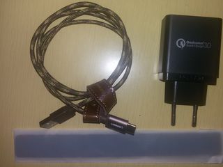 Зарядное устройство Ugreen Quick Charge 3.0 / 18W + Ugreen USB Type-C Cable foto 8