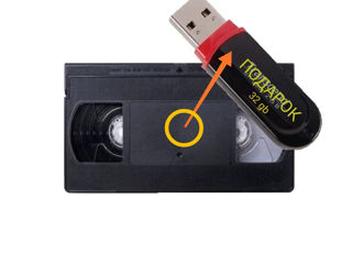 Рышкановка Переписываю (цифрую) на флешку видео-кассеты киноплёнки 8-16мм фотопленки Подарок-флешка