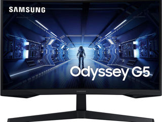 Samsung Odyssey G5 27inch 144Hz VA WQHD HDR10 Gaming Monitor C27G54TQWR foto 1