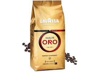 Cafea naturală boabe Lavazza Qualita Oro 100% Arabica foto 3