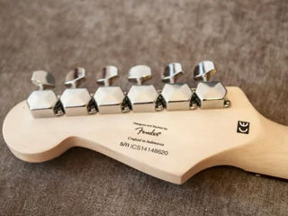 2021 fender squier bullet stratocaster hss arctic white  Indonesia foto 5