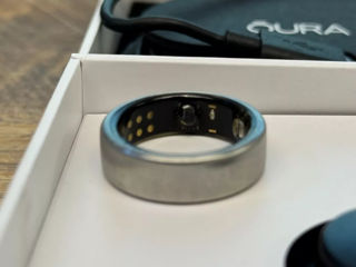 Oura ring gen3 size 12. Brushed Titanium foto 4