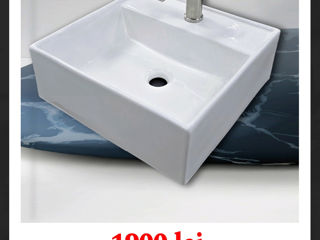 Lavoare pentru baie pe blat / modele & stoc nou  - раковина для ванной комнаты foto 2