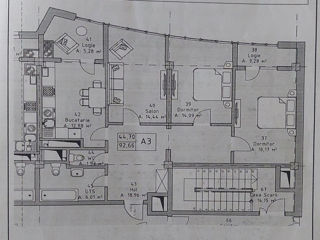 Apartament cu 3 camere, 93 m², Ciocana, Chișinău foto 4