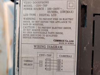 Видео домофон Commax CDV-70P foto 4