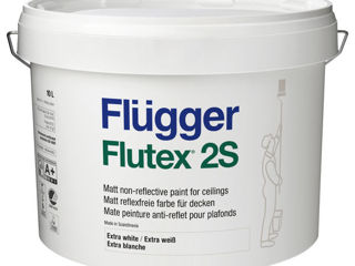 Краска для потолка Чёрная Flugger Flutex 2S