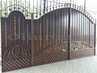 Перила,  заборы, ворота,решётки, козырьки , металлические двери  и другие изделия из металла. foto 11