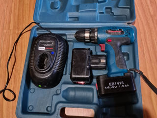 Продаётся шуруповёрт бэушный hummers в чемодане с двумя аккумуляторами и зарядным устройством foto 4