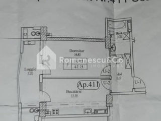 Apartament cu 1 cameră, 48 m², Botanica, Chișinău foto 9