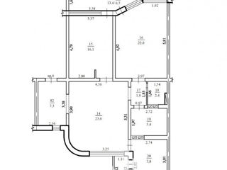 Apartament cu 2 camere, 95 m², Centru, Holercani, Dubăsari foto 11