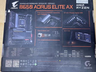 Gigabyte AM5 B650 Aorus Elite AX, ATX, AM5 B650, DDR5,WiFi 6E Garantie foto 4