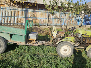 Tractor 18 cai putere Zubr freză, plug nu răspund la mesaje doar prin apel foto 7