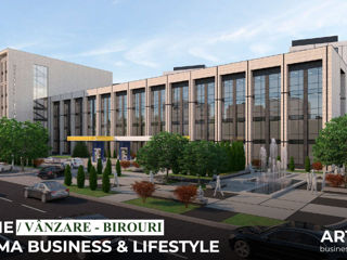 Birouri spre vânzare în cadru ARTIMA Business&Lifestyle Center, 1 minut de la Bd. Ștefan Cel Mare
