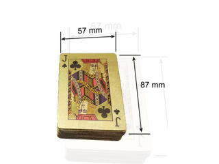 Set cărți de joc din plastic 999.9 GOLD Exclusiv într-o cutie de lemn  Visul împlinit al jucătorilo foto 11