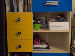 Mobila cameră copil (2 dulapuri+masă) foto 0