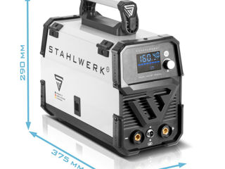 Полуавтомат STAHLWERK Flux 160 ST Digital + проволока E71T-GS 0,8 мм 1 кг foto 7