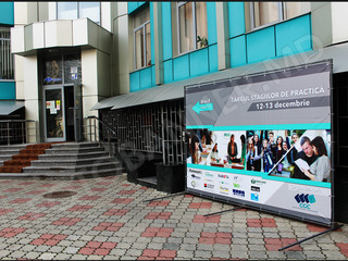 Brand wall, presswall, fotopanou, fotostand, banner foto pentru conferinte, expozitie, corporative foto 7