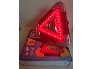Фонарь-прожектор - аварийный знак, с функцией Powerbank и зарядкой от USB и от солнца фото 9