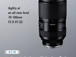 Tamron 70-180 mm f/2.8 Di III VC VXD G2 Sony E, Nou! Garanție !