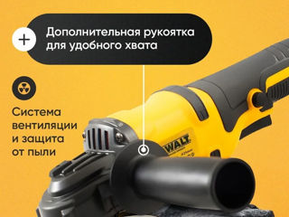 Аккумуляторная угловая шлифмашина DeWalt Гарантия 3 года foto 4