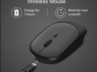 Mouse wireless fără fir foto 3