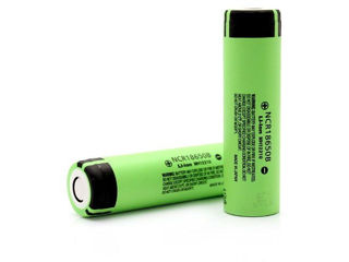 Baterie 18650 Panasonic NCR 18650B 3400 mAh fără protecție, Li-Ion, 6,8 a, 3,7 V (4,2 V). foto 4