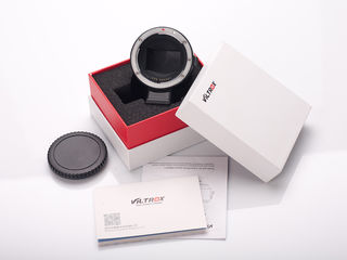 Viltrox EF-NEX IV адаптер с подержкой автофокуса для объектива Canon EF EF-S для Sony E Mount foto 3