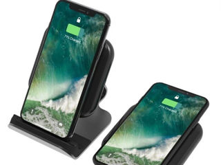 Беспроводное зарядное устройство RAVPower 10W Wireless Charging Car Phone Mount foto 2