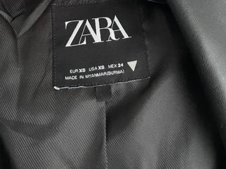 Кожаный пиджак ZARA foto 6