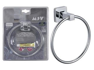 Держатель Для Полотенца "Кольцо" Msv Lucca 15Cm, Металл