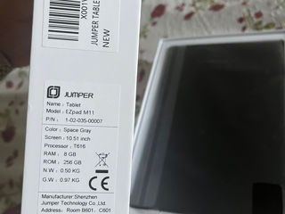 jumper tablet 8gb Ram 256gb Rom