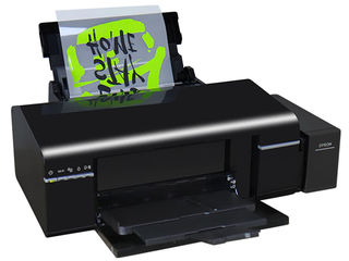 Принтер Epson L805 A4+ wi-fi c оригинальной СНПЧ и текстильными чернилами DTF