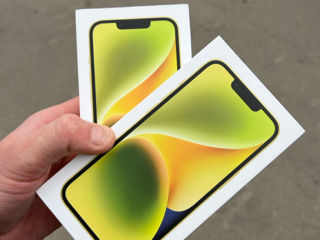 iPhone 14 Yellow 128Gb Sigilat + Garantie 1 An! foto 2