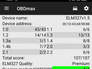 Scaner pentru diagnostică auto și resetare erori pentru Iphone OBD2 ELM327 - PIC18F25K80 v.1.5 WiFi foto 5