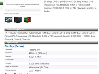 TV panasonic foto 7