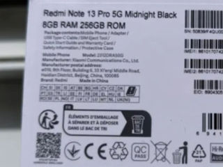 Xiaomi Redmi Note 13 PRO 5G Black 8/256 gb foto 3