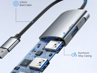 USB Hub  4 Port USB 3.0 Hub foto 6