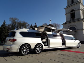 Limuzine in Chisinau Cadillac Escalade 2018,Infiniti 2018.Hummer H2  tendem foto 4